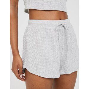 AERIE Waffle Knit SHort Women Size  Large